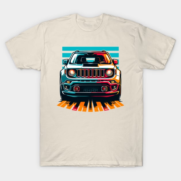 Jeep Renegade T-Shirt by Vehicles-Art